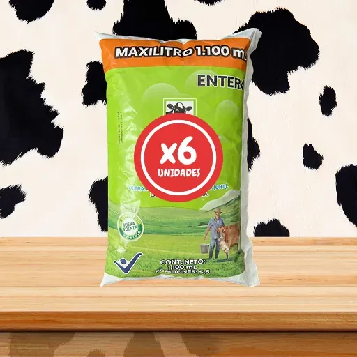 Leche Entera UHT (x6) 6600 mL
