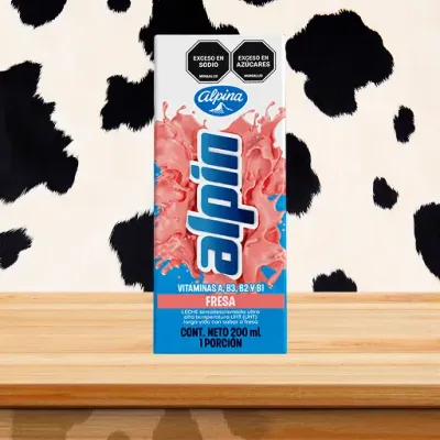 Alpin Fresa Caja 200 mL