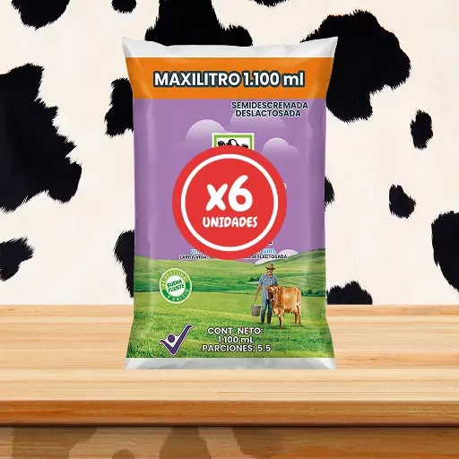 Leche Deslactosada UHT (x6) 6600 mL