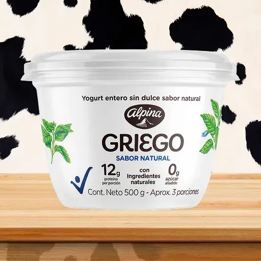 Yogurt Griego Natural 500 g