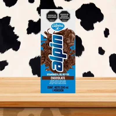 Alpin Chocolate Caja 200 mL