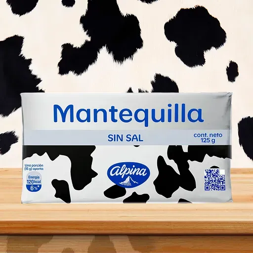 Mantequilla Sin Sal 125 g