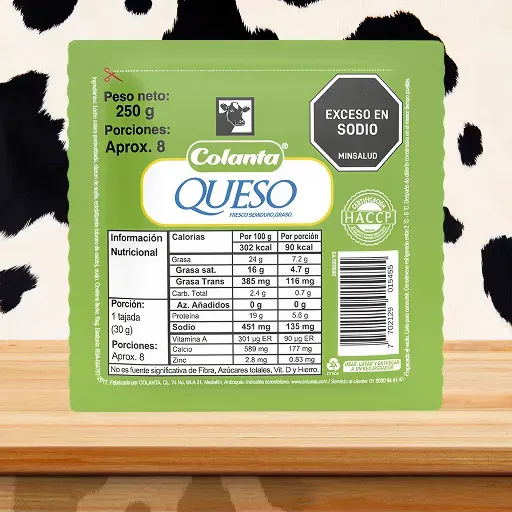 Queso Blanco 250 g